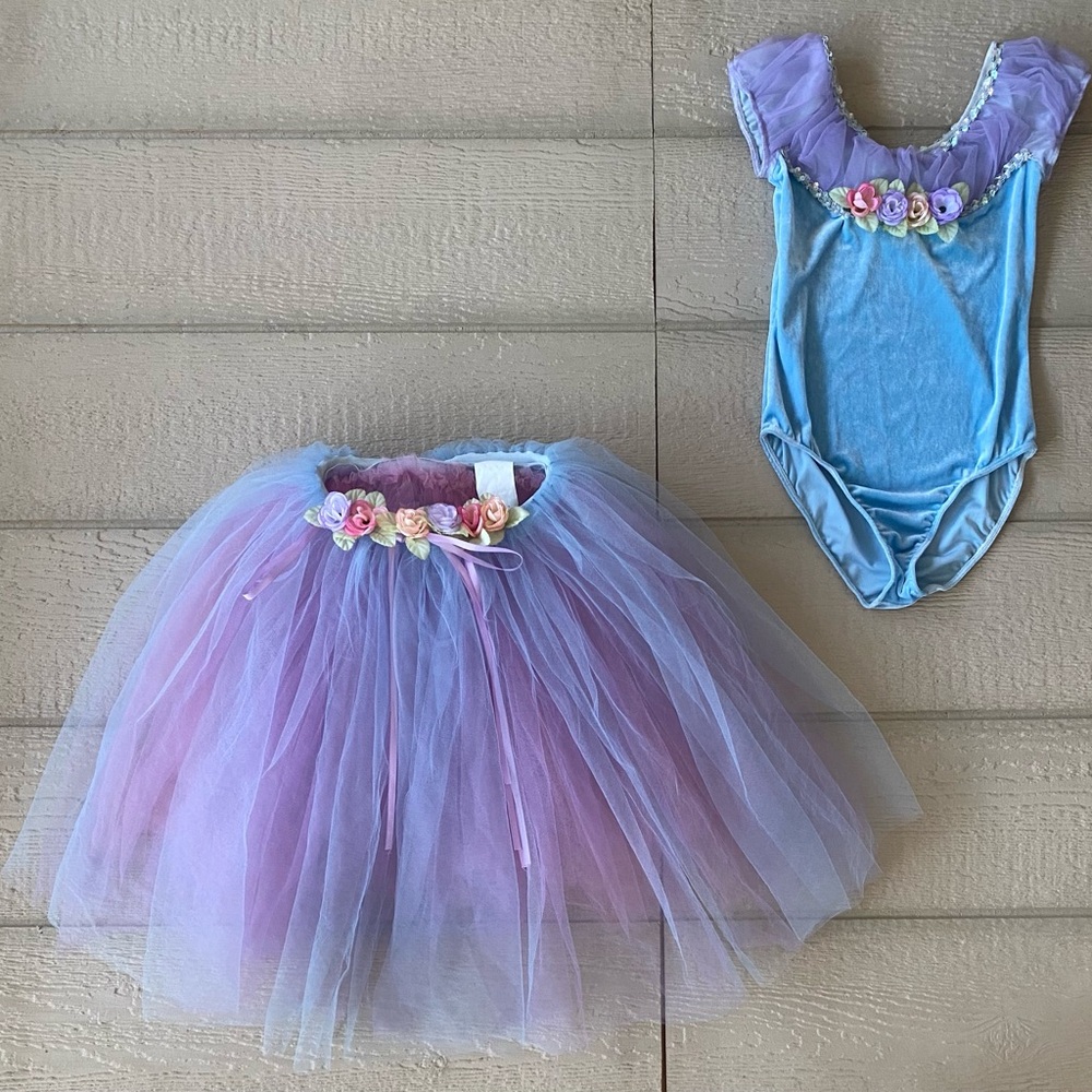 Art Stone 2-Piece Puff Sleeve Ballet Tutu